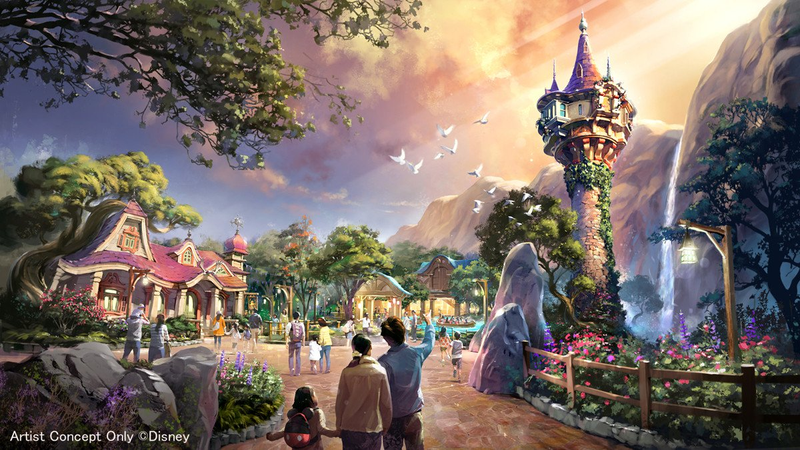 Illustration for article titled Tokyo DisneySea Is Getting A New Area Called Fantasy Springs